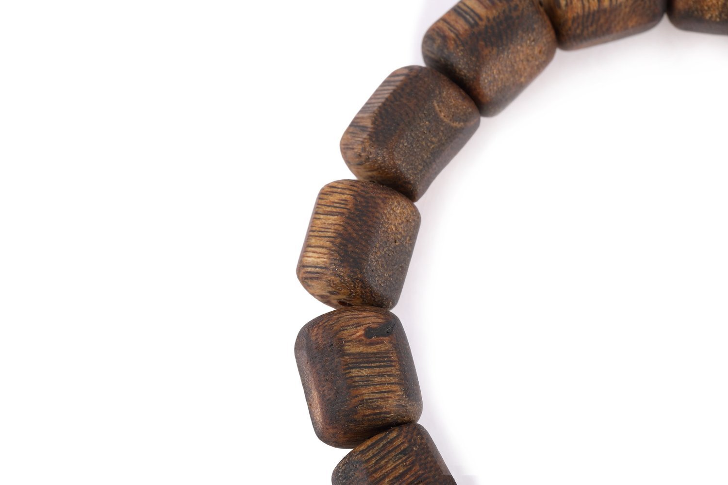 Cylindrical Kynam Agarwood Bracelet 10mm | TACHIAN Natural Aloeswood - TACHIAN