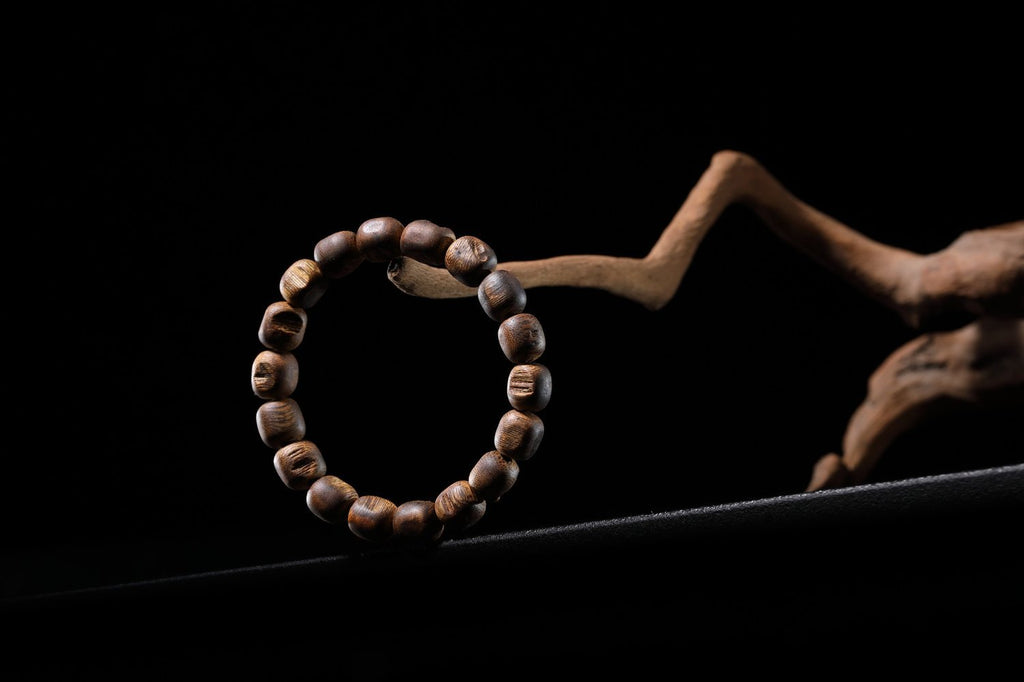Scar - Leaving Agarwood Bracelet 10mm | TACHIAN Natural Aloeswood - TACHIAN