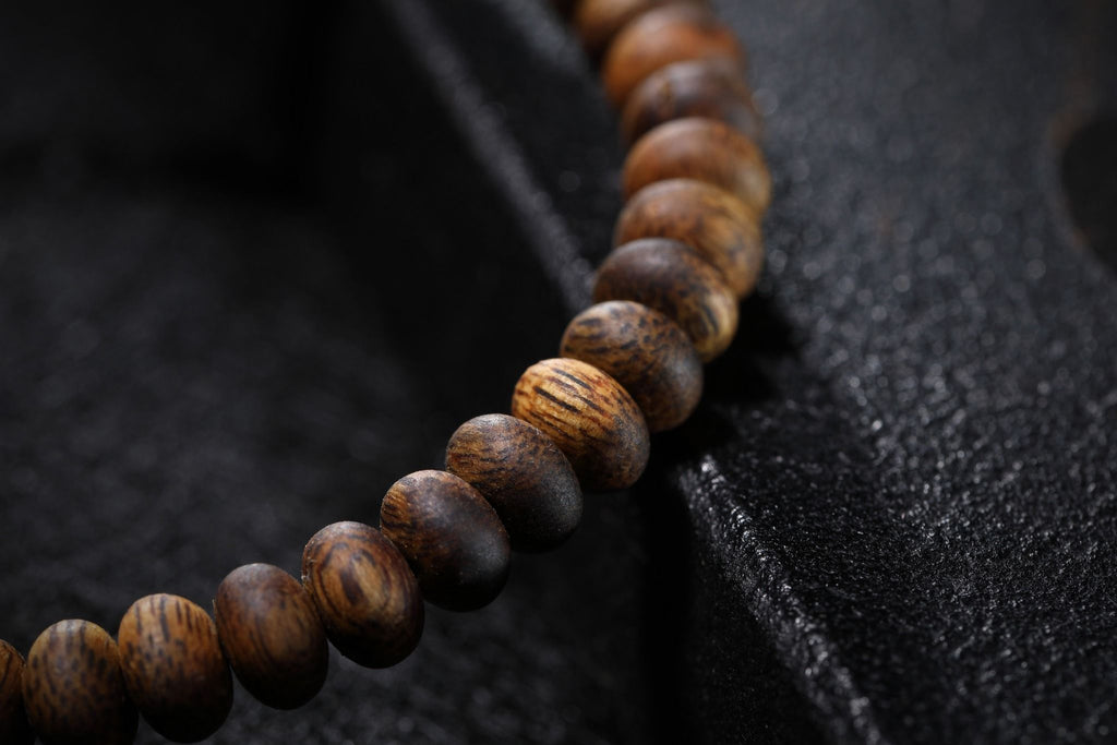 Agarwood Abacus Bead Bracelet | TACHIAN Natural Aloeswood - TACHIAN